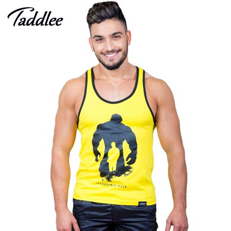 Taddlee Brand 2 Pack Men Tank Top Singlets Muscle Fashion 2017 Top Tees