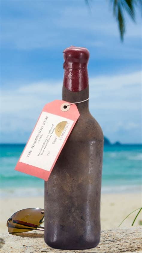 Oldest Rum In The World Harewood Rum 1870 In 2021 Bottle Rum Wine Bottle