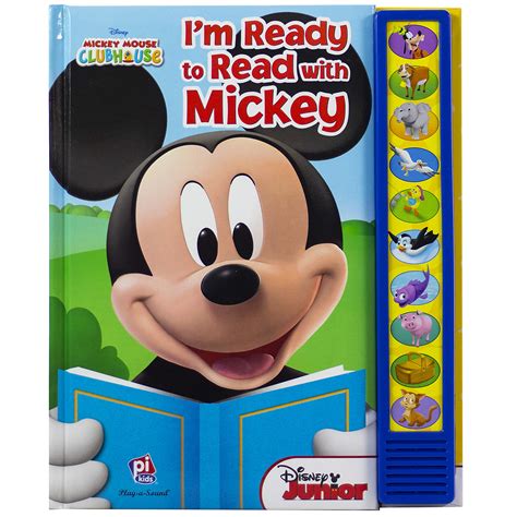 Disney Mickey Mouse My First Books Set Of 4 Shaped Disney Mickey