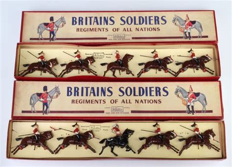 Lot 251 Two Sets Of Britains Soldiers Regiments Of All Nations No
