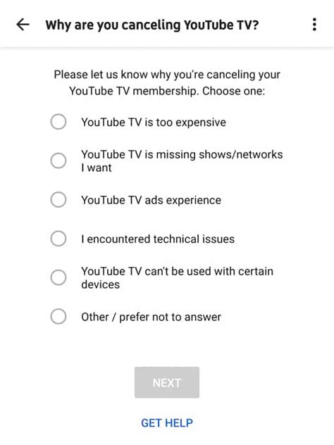 How To Cancel Your Youtube Tv Subscription Android Authority