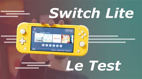 Nintendo Switch Lite prix fiche technique test et actualité Consoles Frandroid