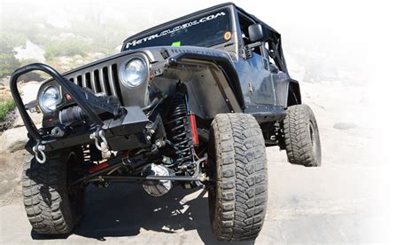 Jeep Wrangler Tj Diy 4” Suspension Lift Kit Installation 48 Off