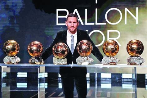 messi claims record sixth men s ballon d or the asian age online bangladesh