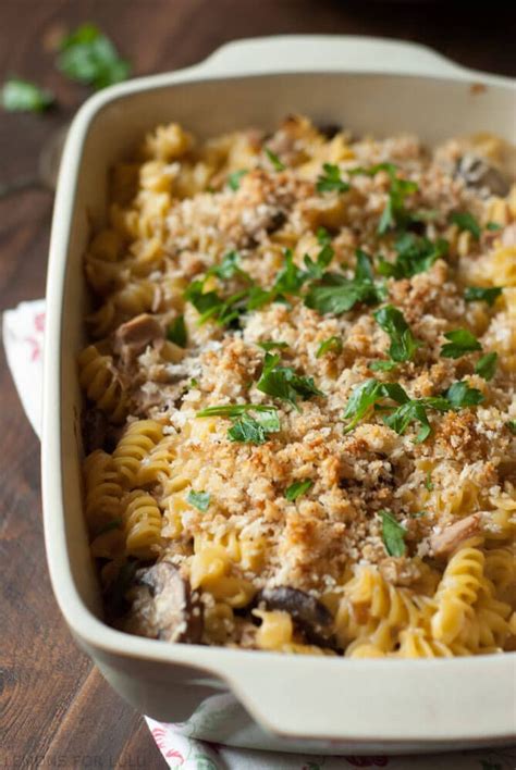 In a bowl add the soups, tuna, milk and onions. Tuna Noodle Casserole - Food and Recipe Blog | Tuna noodle ...