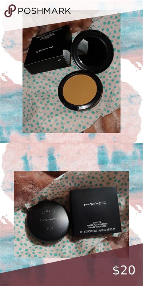 🌸 New Mac Nc50 Studio Fix Powder Foundation 🌸 Mac Studio Fix Powder