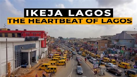 Lagos Nigeria Ikeja Walking In The Heart Of Lagos Youtube