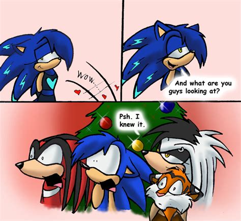 A Real Christmas Miracle 2 Cyan The Hedgehog Fan Art