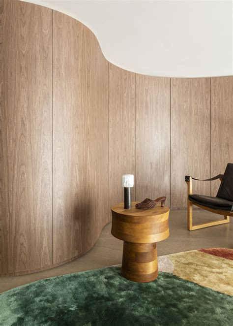 Curved Walls Curved Wood Wood Interiors Office Interiors Feature
