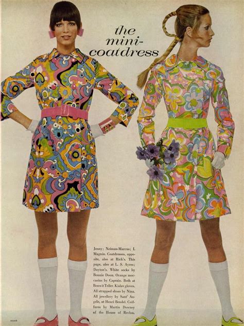 vogue womens editorial the look that s in fashion january 1968 shot 11 groovy fashion
