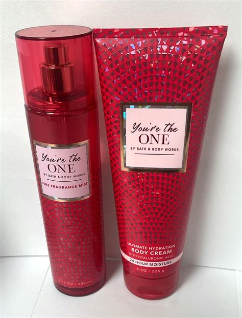 Bath And Body Works Youre The One T Set Fine Fragrance Mist And Body Cream