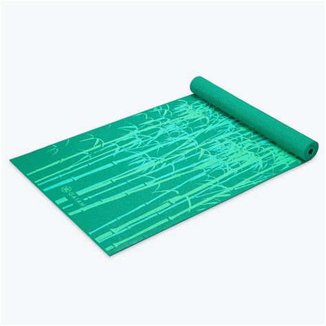 Green Bamboo Yoga Mat 3mm Gaiam