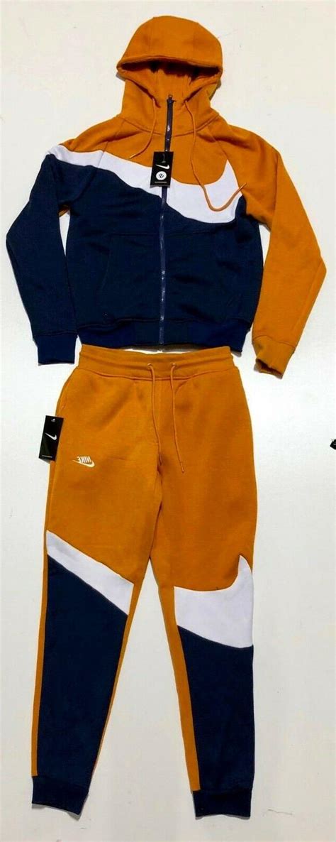 Men's neoprene vest sauna suit shaped vest heat sweat increase energy consumption keep fit fitness shirt 1 review cod. Nike Sweat Suit Men's Swoosh Complete Set Hoodie
