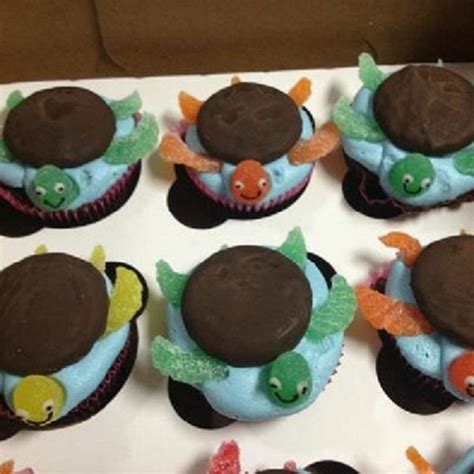 Turtle Cupcakes Birthday Desserts Turtle Cupcakes Cupcake Cakes