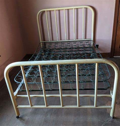 Lot 180 Two 2 Antique Iron Bed Frames Time Machine West
