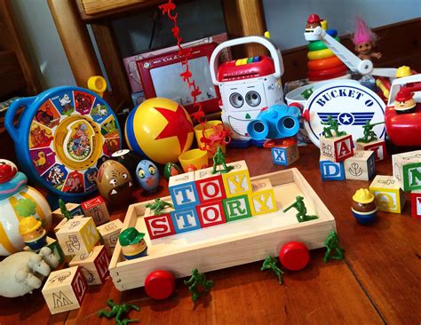 Dan The Pixar Fan Toy Story Alphabet Blocks
