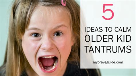 5 Ways To Calm Older Kid Tantrums Brave Guide