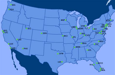 Map Washington State Airports London Top Attractions Map