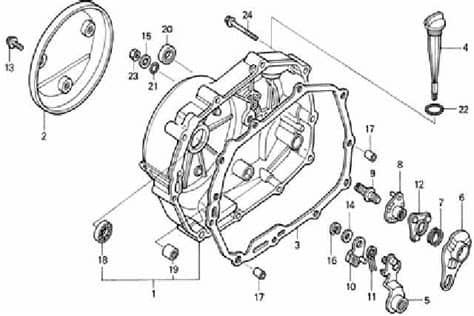 Moto TH - Honda Wave125i (2005) Parts - Cover Right
