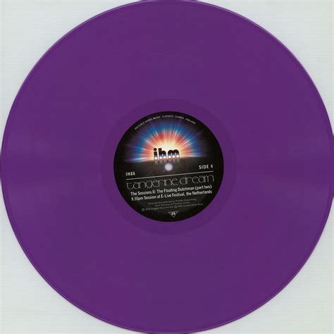 Tangerine Dream The Sessions Ii Purple Vinyl Edition Vinyl 2lp