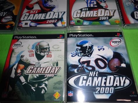Nfl Gameday Collection Sony Playstation 1 Psx Ps1 Empty Custom Cases