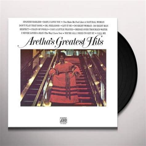Aretha Franklin Greatest Hits Lp Cherry Picker Record Store