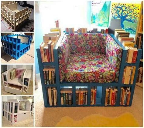 There Are Many Different Types Of Furniture Made Out Of Books