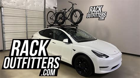 Tesla Model Y Roof Rack With Yakima Bicycle Carriers Quick Overview