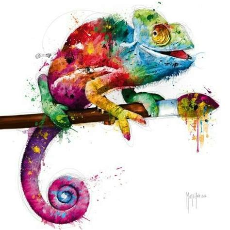 Camäleon Chameleon Art Graphic Art Print Graphic Art