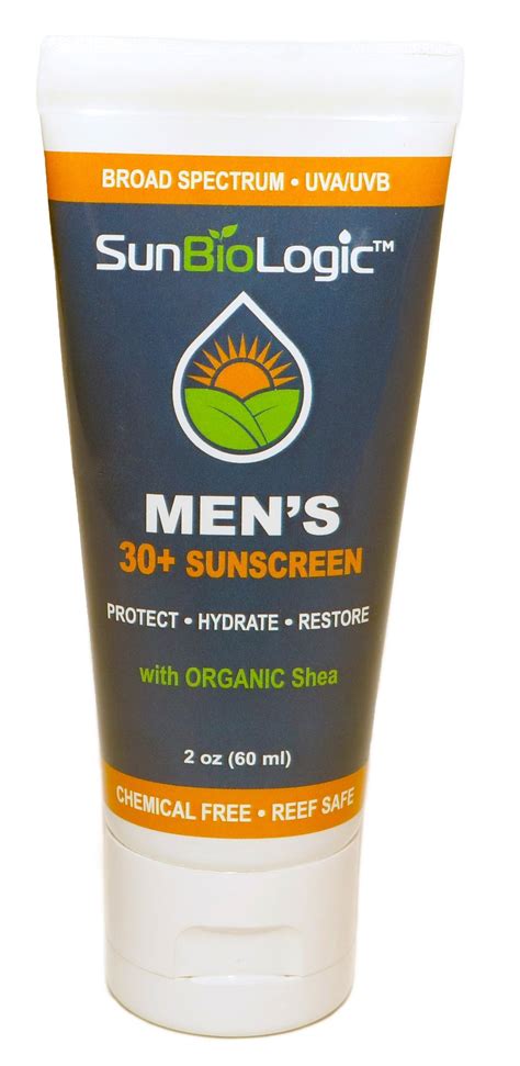 Organic Sunscreen Mens Spf 30 Sunbiologic
