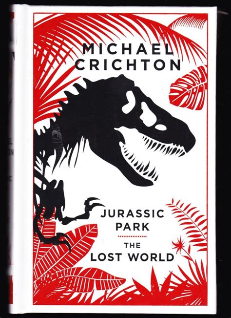 Jurassic Park Lost World By Michael Crichton New Sealed Leather Bound