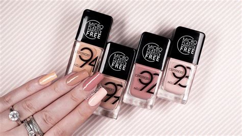 4x Catrice Nude Nail Polishes Perfect For Work FemketjeNL YouTube