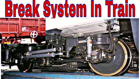 Track Loco Handbrake Brake System In Train Emergency Brake In