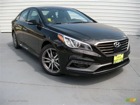 Moderate overlap frontal ratings are assigned by the institute. 2015 Phantom Black Hyundai Sonata Sport 2.0T #96160441 ...