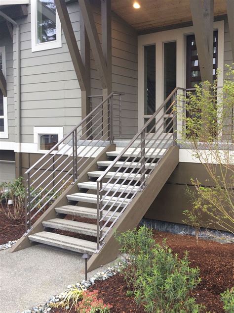 You could also buy many types and return the ones that do not match your porch. I love this railing that leads up to the front door. The color is a light tan, which I feel like ...