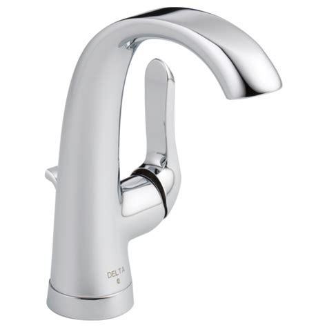 Single Handle Bathroom Faucet 15714LF-ECO | Single handle bathroom faucet, Delta faucets ...