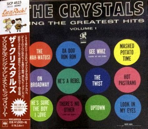 The Crystals Sing The Greatest Hits Volume 1 2015 Cd Discogs