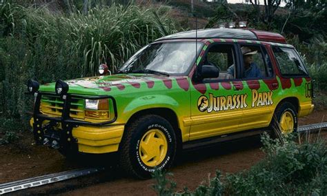 Jurassic Park Vehicles Of Jurassic Park