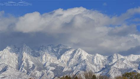 Wasatch Mountain Range View From My Local Park On The Wing Photography
