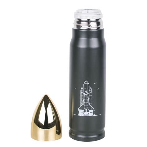 Stainless Steel Bullet Vacuum Cup Coffee Bottle Office Insulation Cup