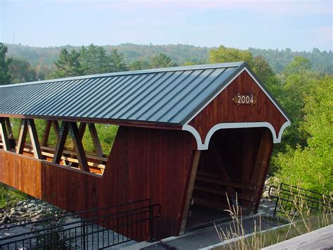 Covered Foot Bridge Foot Bridge In Littleton Nh That Cros Flickr