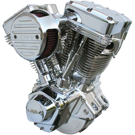 Ultima Engine For Harley 140 Cube El Bruto 160 Hp Natural Finish