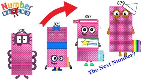 Numberblock The Rest Of Number 800swhat The Next Number