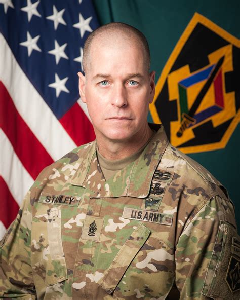 Command Sgt Maj Jon Stanley Maneuver Support Center Of Excellence