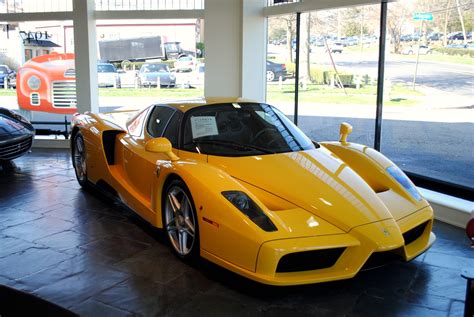 Ferrari Enzo Supercars Cars Italia Jaune Yellow Wallpaper