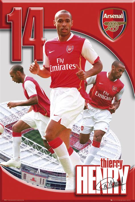 Arsenal Thierry Henry 0607 Poster Sold At Europosters