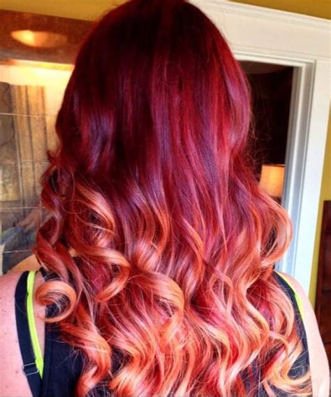 40 Hottest Ideas For Red Ombre Hair My New Hairstyles