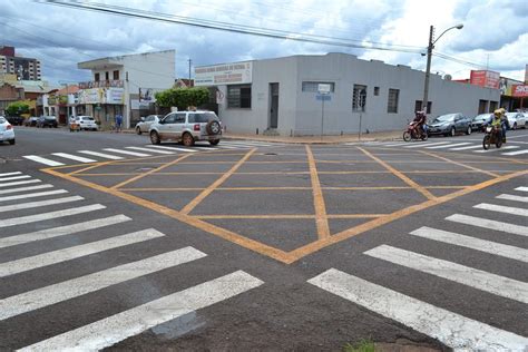 ‘Áreas De Conflito São Demarcadas Na Rua Augusta Bastos Prefeitura Municipal De Rio Verde