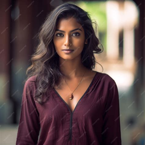 Premium Ai Image A Beautiful Sri Lankan Girl