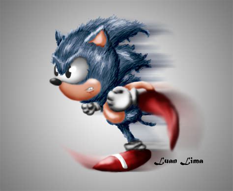 Realistic Sonic By Sevengard On Newgrounds